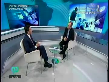Entrevista a ministro del Interior, Carlos Basombrío Iglesias