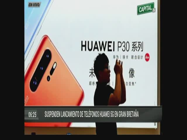 Suspenden lanzamientos de teléfonos Huawei 5G en Gran Bretaña