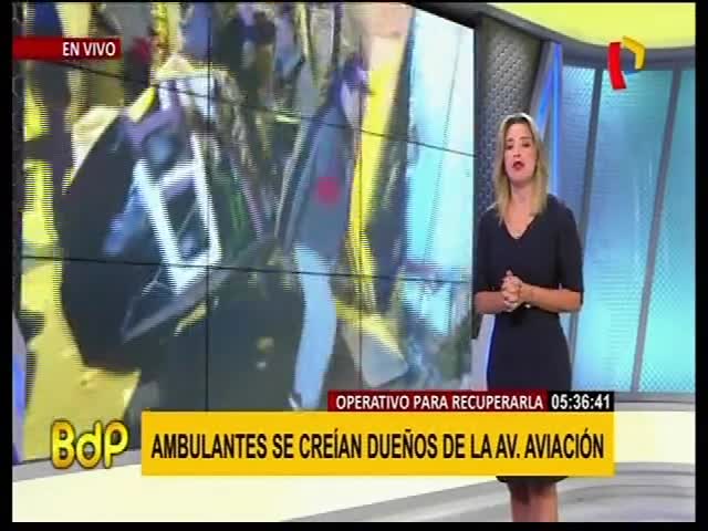 Comerciantes de av. Aviación serán reubicados 