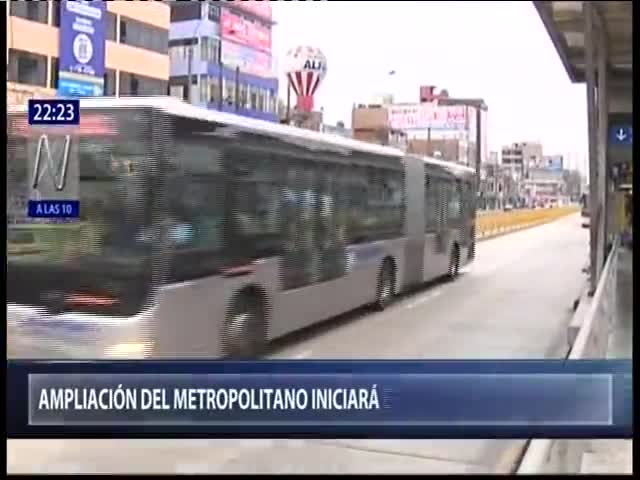 Municipalidad de Lima anunció ampliación del Metropolitano 