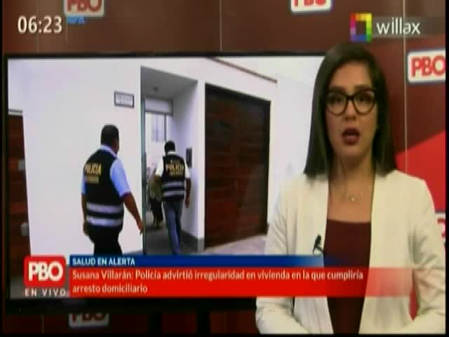 Policía advirtió irregularidades en vivienda de Villarán 