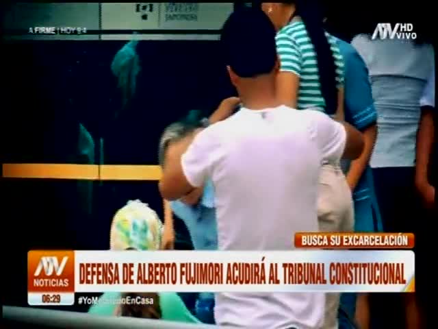 Defensa de Alberto Fujimori acudirá a TC 