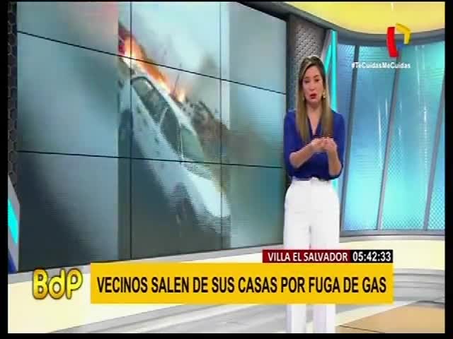 VES: Vecinos salen de sus casas por fuga de gas