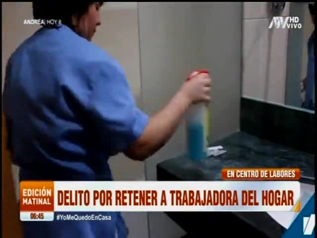 Delito por etener a trabajadora del hogar 