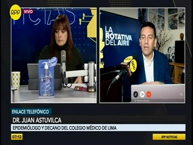 Entrevista al decano del Colegio Médico de Lima, el doctor Juan Astuvilca (Parte 1) 