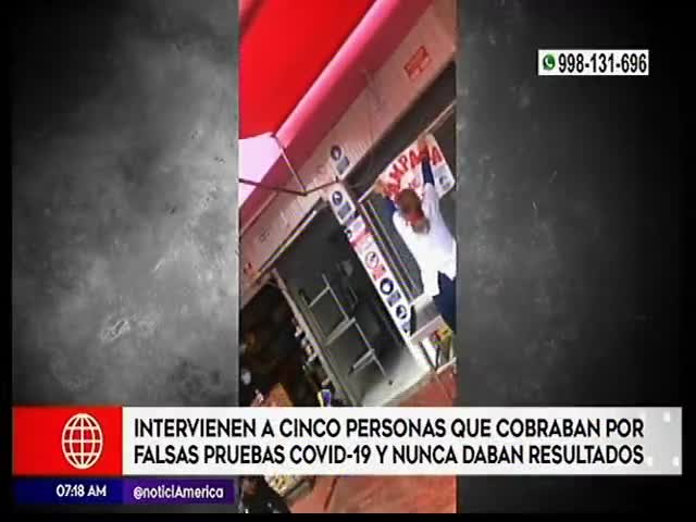 Intervienen a mujeres que cobraban por falsas pruebas de Covid 19