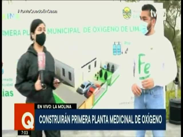 Primera planta medicinal de oxígeno en La Molina 