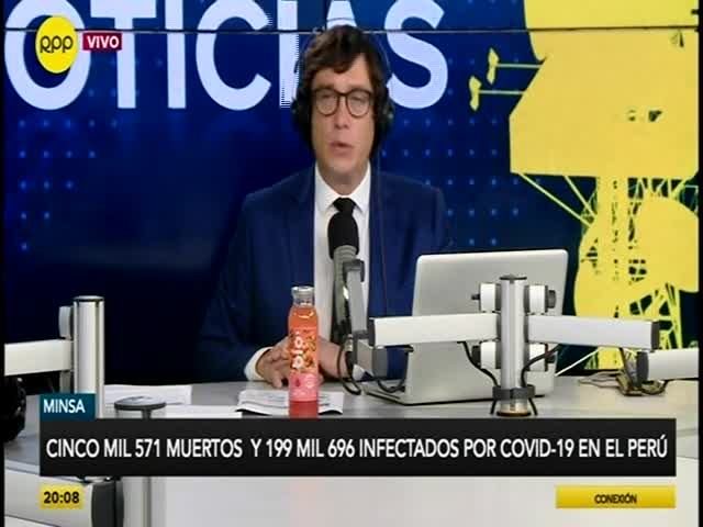 Enlace telefónico con Luis Miguel Castilla, ex ministro de Economía (parte 1)