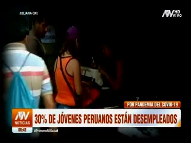 30 % de jóvenes peruanos están desempleados 