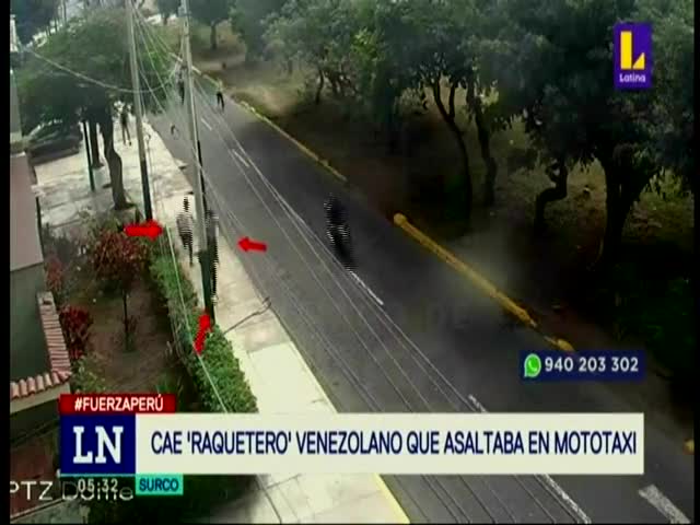 Cae raquetero venezolano que asaltaba en mototaxi 