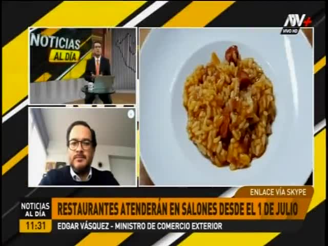 Entrevista al titular del MINCETUR, Edgar Vásquez