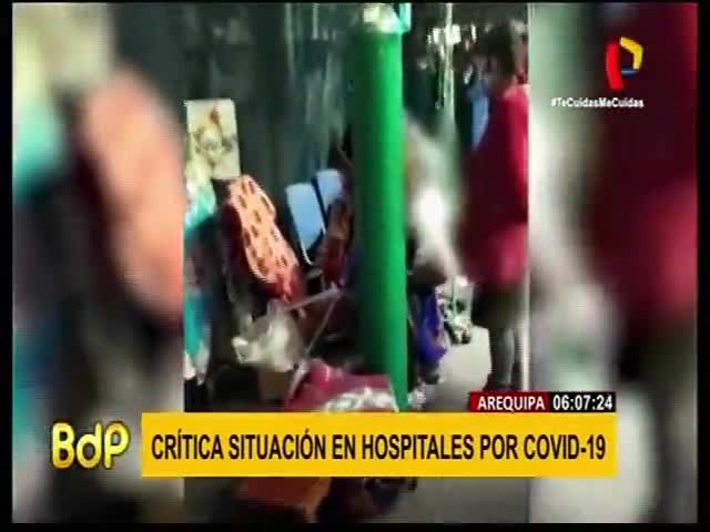 Arequipa: Crítica situación en hospitales por COVID 19