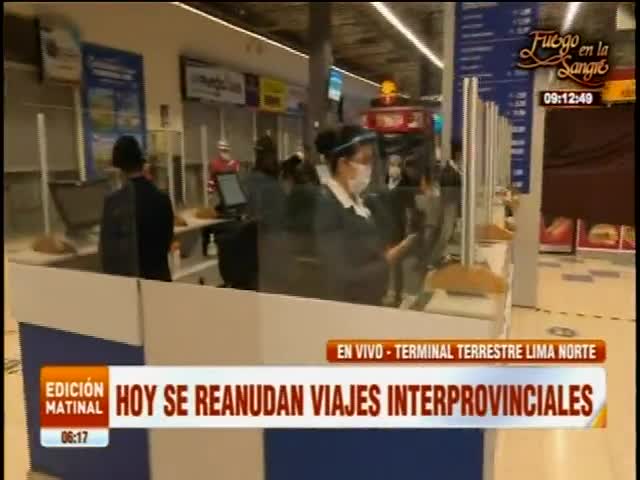 Hoy se reanudan viajes interprovinciales 