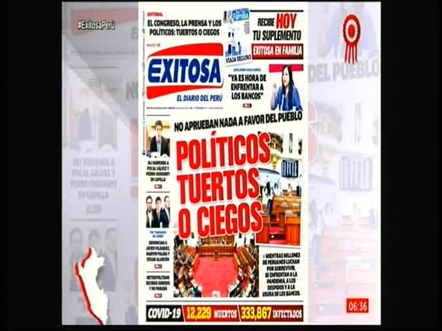 Portada de diario