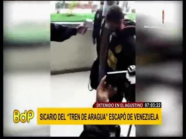 Sicario del Tren de Aragua escapó de Venezuela 