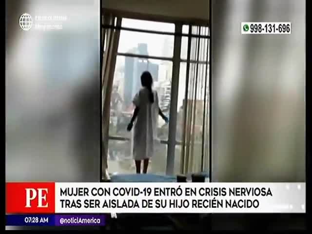 Rescatan a mujer que presentó un cuadro de crisis nervioso