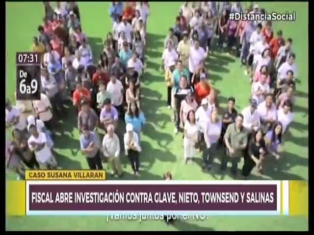 Fiscal abre investigación contra Glave, Nieto, Towsend y Salinas 