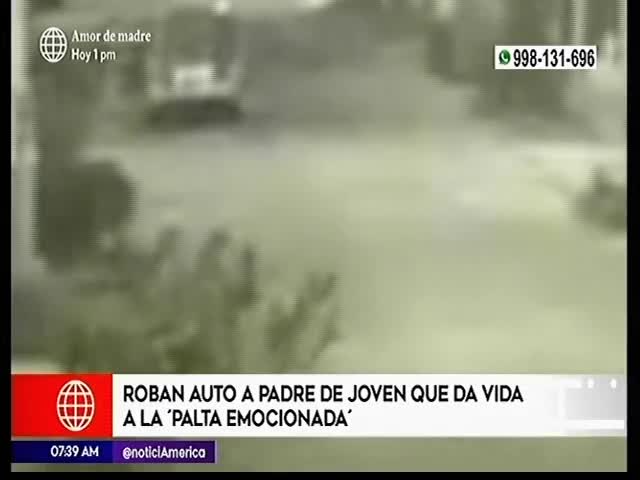 Roban auto del padre de la joven que da vida a la Palta emocionada