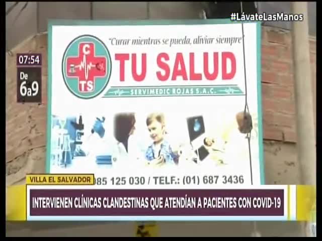 Intervienen clínicas clandestinas que atendían a pacientes con coronavirus