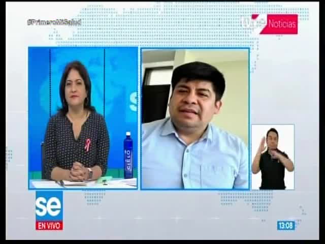 Enlace vía Skype con Lenin Checco, congresista del Frente Amplio 