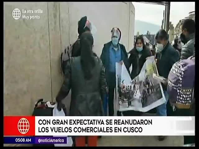 Expectativa por la reanudación de los vuelos