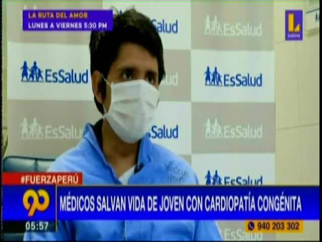 Médicos salvan vida a joven con cardiopatía congénita 