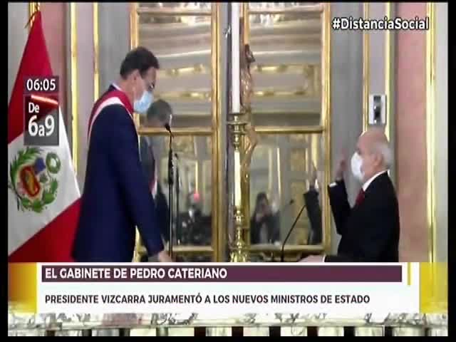 El Gabinete de Pedro Cateriano 