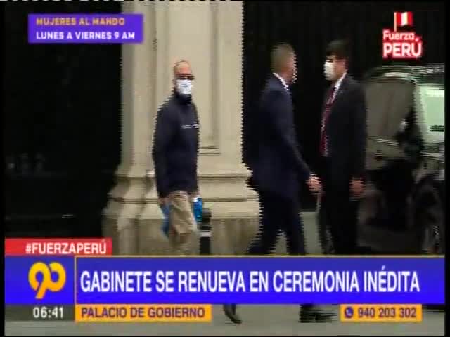 La renovación del gabinete 