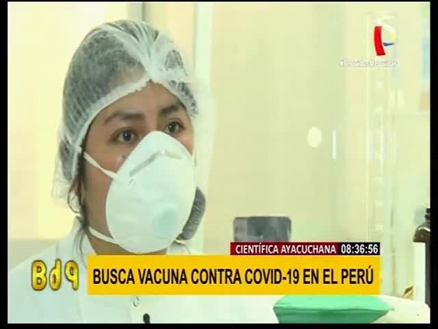 Busca vacuna contra COVID 19 en el Perú 