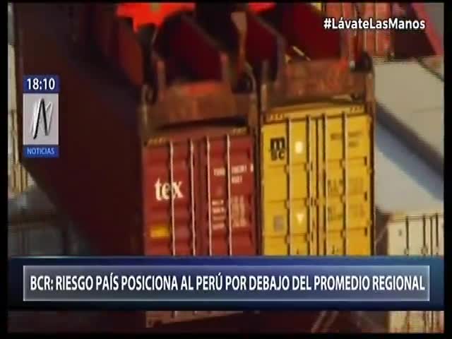 BCR: Riesgo país posiciona al Perú debajo del promedio regional