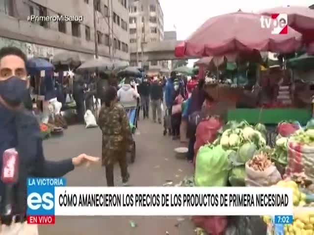 Los precios en el mercado de La Parada