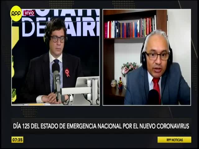 COVID-19: Día 125 del estado de emergencia nacional