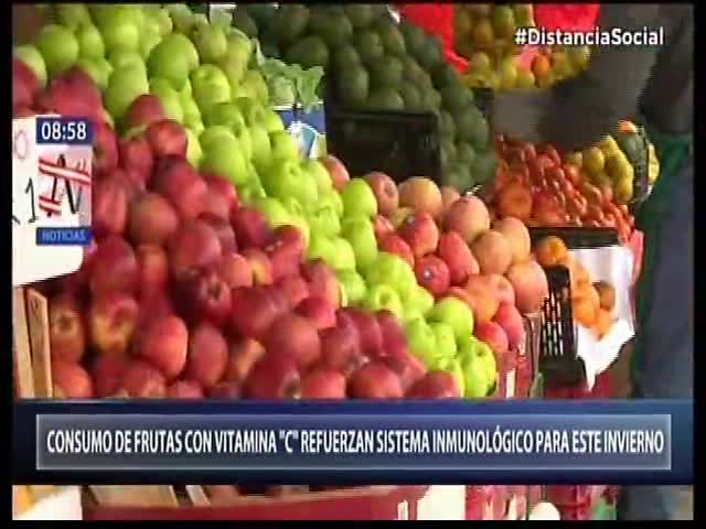 Consumo de frutas bueno para la salud