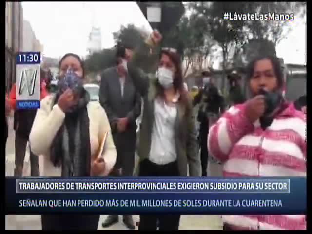 Protestan exigiendo subsidios para el sector