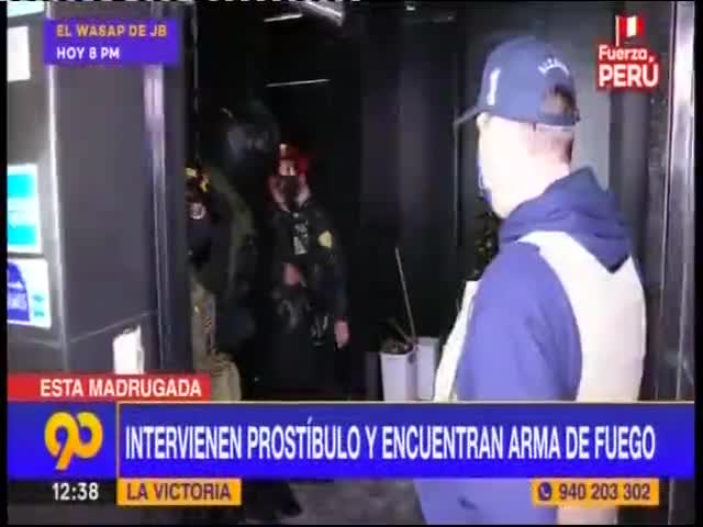 Intervienen prostíbulo y encuentran arma de fuego 