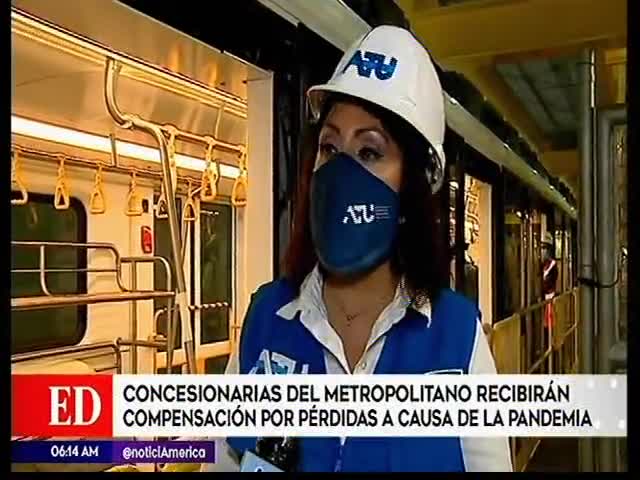 Concesionaria del Metropolitano recibirá compensación por perdidas a causa de la pandemia 