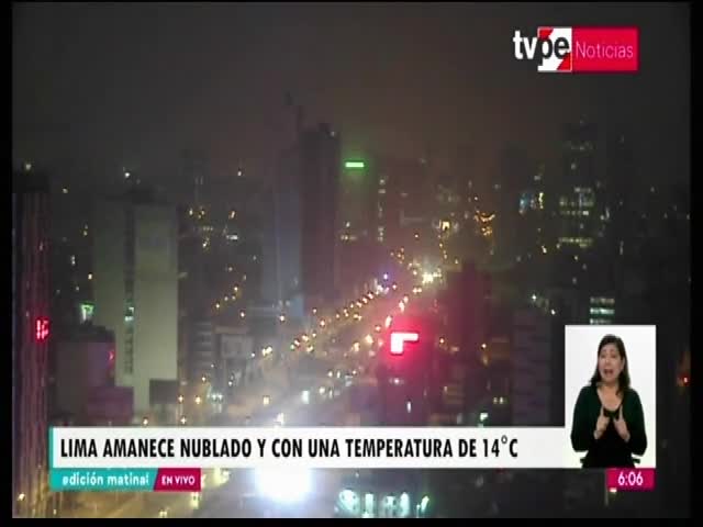 Temperatura en Lima 