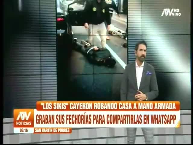 Capturas de la PNP