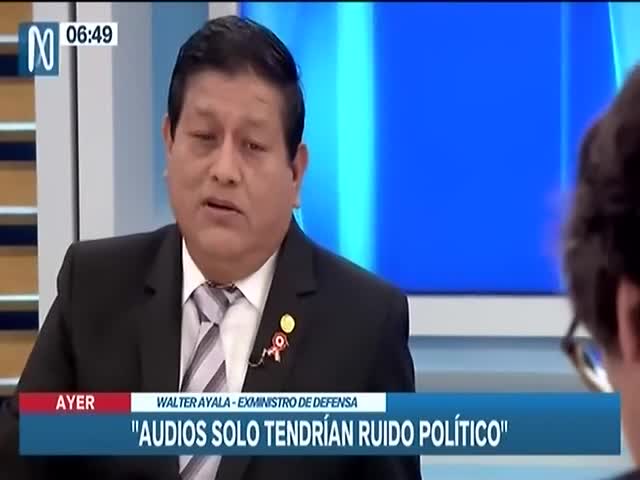 Afirma que audios de Villaverde solo tendrían ruido político