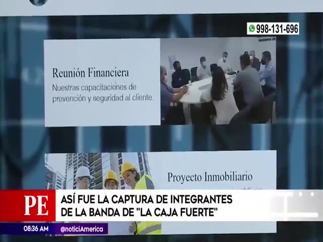 Así fue la captura de integrantes de la banda de 