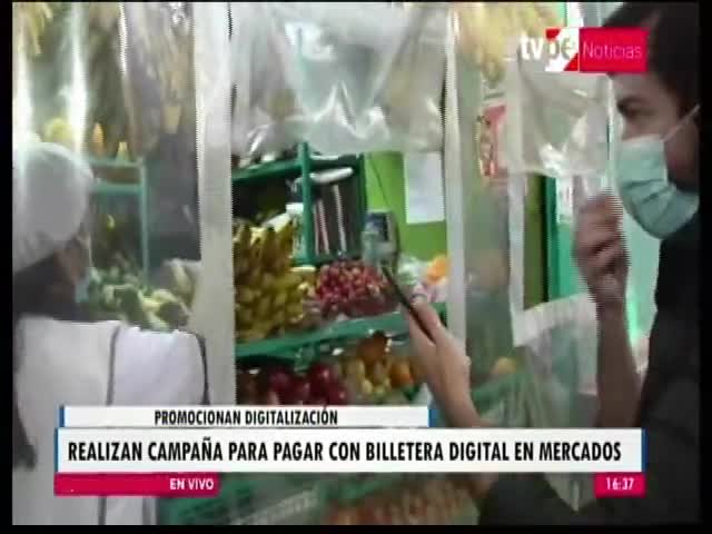 Realizan campaña para pagar con billetera digital en mercados 