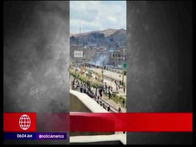 Continúan las protestas en Puno
