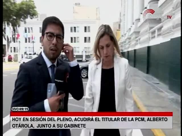 Declaraciones de la parlamentaria de AP, María del Carmen Alva
