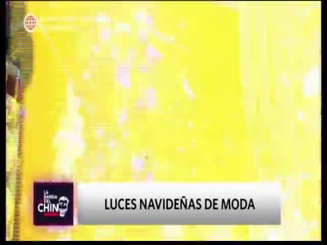 Luces navideñas de moda 