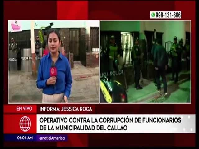 Operativo contra la corrupción de funcionarios de la Municipalidad del Callao