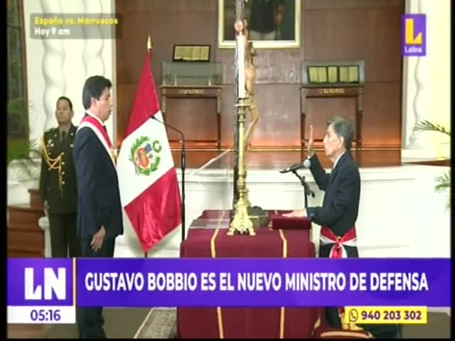 Nuevo ministro de Defensa