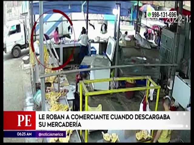 Robo en mercado de Puente Piedra