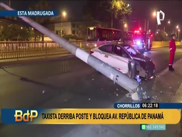 Accidente en Chorrillos