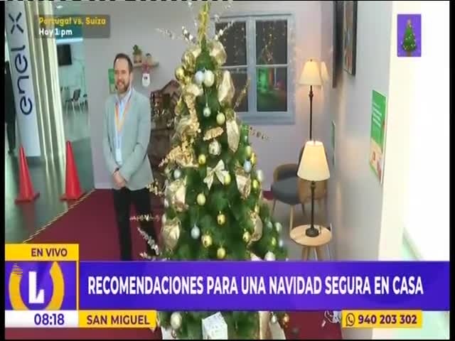 Recomendaciones para una Navidad Segura en casa 