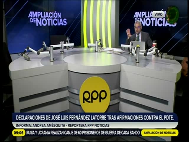 Declaraciones de José Luis Fernández Latorre tras afirmaciones contra el presidente